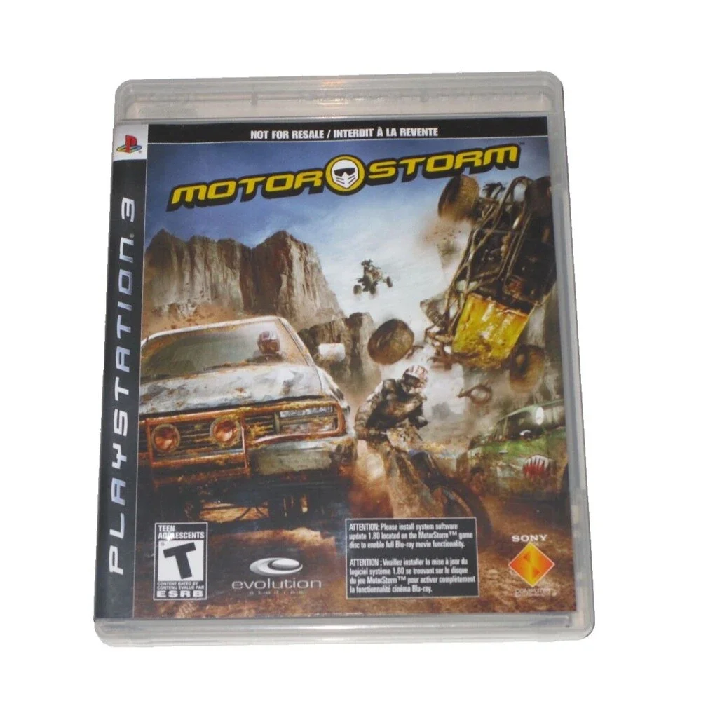 MotorStorm (Sony Playstation 3, 2007) COMPLETE